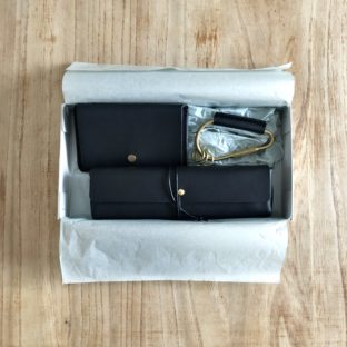 革もの gift box(スミクロの箱) 姫路レザー