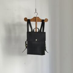 new color◎ | 「A4が入るレザーリュック」スミクロ