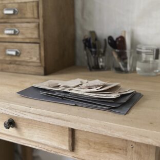 手仕事雑記 | コバの仕上げを改良した話。