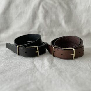 【サイズオーダー】plain belt 姫路レザー