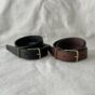 【サイズオーダー】plain belt　姫路レザー