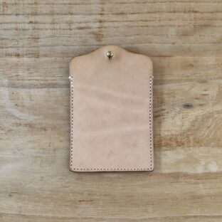 手仕事雑記 | 愛用の革小物のコバを磨き直してみた