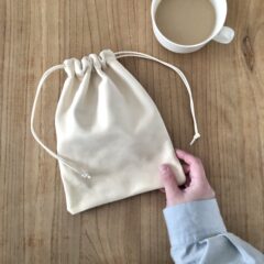 工房の風景 | kinchaku bagを作る