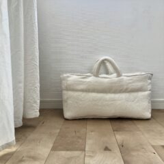 new work◎ | 愛らしいシルエットと頼もしい収納力。puffy bag