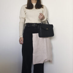 着こなし手帖 | 日々の装いに革ものを合わせる④