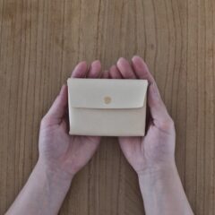 new work◎ | シンメトリーな三つ折り財布