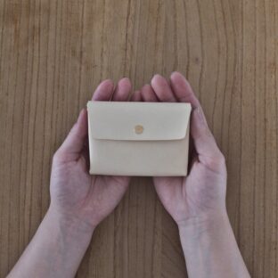 new work◎ | シンメトリーな三つ折り財布