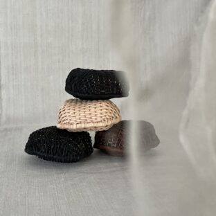 革編みの飯行李（小）