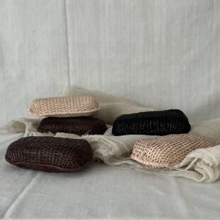 革編みの飯行李（大）